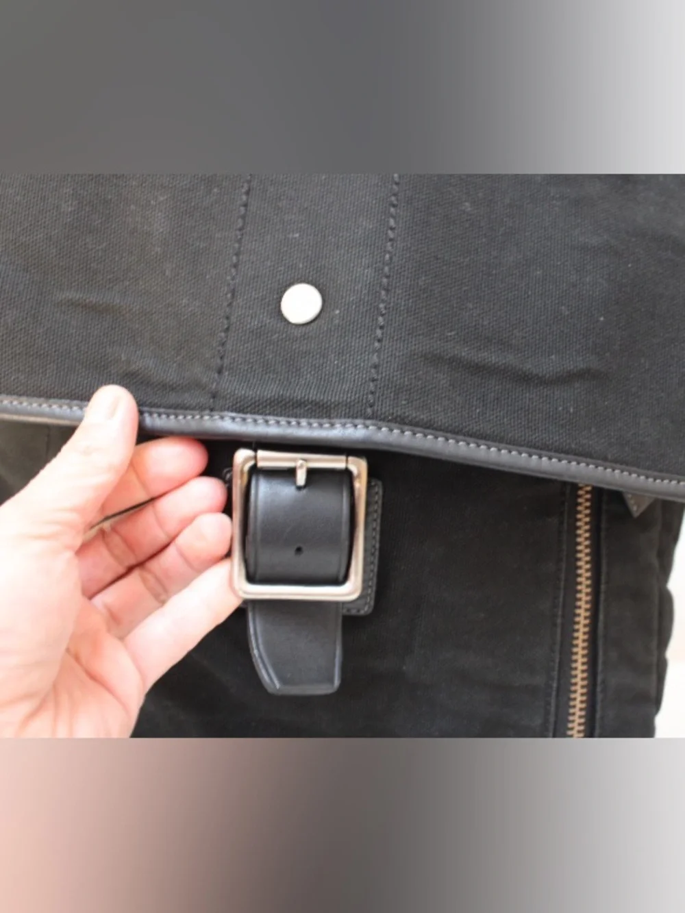 Vintage Coach messenger bag